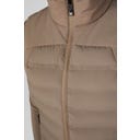PIKEUR Gilet Quilted Flexvest, mokkacreme