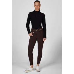 Cantria MATRIXGRIPTEC Riding Breeches, Chocolate Brown