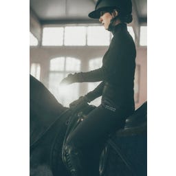 Pantalones de Equitación Yella MATRIXGRIPTEC, Azul Noche