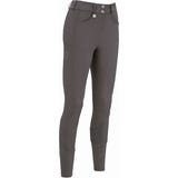 Reithose CEELINA GRIDTEXLEATHER, basalt grau