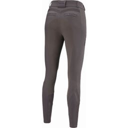 Pantalones de Equitación CEELINA GRIDTEXLEATHER, Gris Basalto