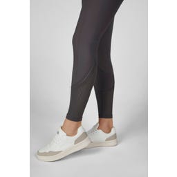 Pantalones de Equitación CEELINA GRIDTEXLEATHER, Gris Basalto