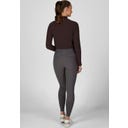 Pantalones de Equitación CEELINA GRIDTEXLEATHER, Gris Basalto