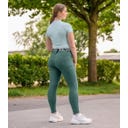 Pantaloni da Equitazione Comfort Ride Glam, Verde Pino