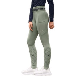 ELT Comfort Ride Glam Riding Breeches, White