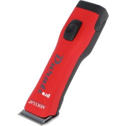 Aesculap Akkuschermaschine Durati Pro mit 1 Akku - schwarz/rot