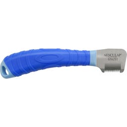 Aesculap Trimmmesser fein - 150 mm, 17 Zähne, Farbe blau