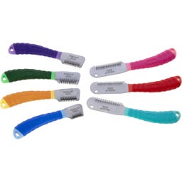 Aesculap Trimmmesser fein - 150 mm, 17 Zähne, Farbe blau