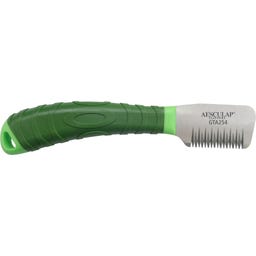 Aesculap Trimmmesser mittel - 160 mm, 16 Zähne, Farbe grün