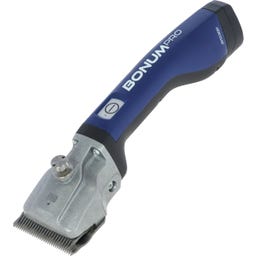Akkuschermaschine Bonum Pro Pferd inkl. 1 Akku - blau