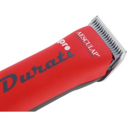 Aesculap Akkuschermaschine Durati Pro mit 1 Akku - schwarz/rot