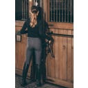 Children's CEELINA GRIPTEC Riding Breeches, Graphite Blue