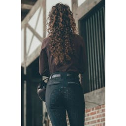 PIKEUR Reithose Linnett Griptec, schwarz