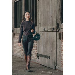 PIKEUR Reithose Linnett Griptec, schwarz