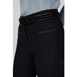 PIKEUR Reithose Linnett Griptec, nachtblau
