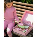 QHP Set di Spazzole Lucky Start, Soft-Pink - 1 pz.