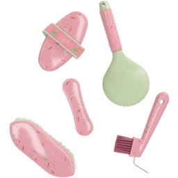 QHP Set di Spazzole Lucky Start, Soft-Pink - 1 pz.