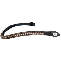 Čeoni remen Classic Pearl Earth Brown, black - COB