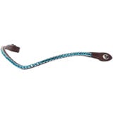 PS of Sweden Pannband Ocean Teal, Brun