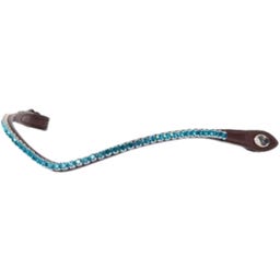 PS of Sweden Stirnriemen Ocean Teal, braun - FULL