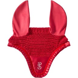 Maska za uši protiv muha Ruffle Full, Cranberry Red - 1 kom.