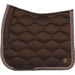 Dresurna podsedlica Ruffle Pearl, Full, Earth Brown - 1 kom.