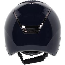 QHP Kask jeździecki Memphis - niebieski