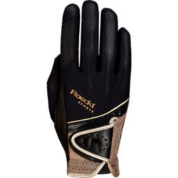 Roeckl "Madrid" Riding Gloves - Black/Gold