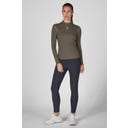 ESKADRON Koszulka Turtleneck RIB – szarobrązowa