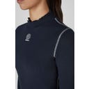 ESKADRON Koszulka Turtleneck RIB – niebieska
