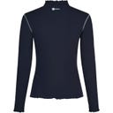 ESKADRON Koszulka Turtleneck RIB – niebieska