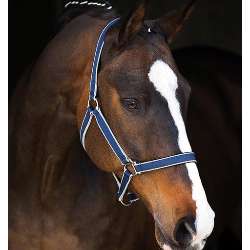 Horseware Ireland Amigo Headcollar - Navy/Silver