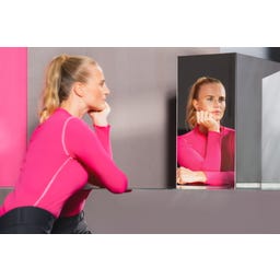 ESKADRON Koszulka Turtleneck RIB – Lipstick