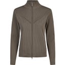 ESKADRON Zip Shirt Knit – szarobrązowy