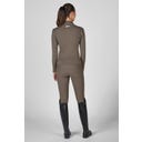 ESKADRON Zip Shirt Knit – szarobrązowy