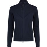 ESKADRON Zip-Shirt Knit, blau