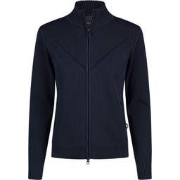 ESKADRON Zip Shirt Knit – niebieski