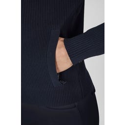 ESKADRON Zip Shirt Knit – niebieski