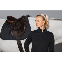 ESKADRON Zip Shirt Knit – niebieski