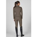 ESKADRON Zip Shirt Fleece – szarobrązowy
