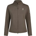ESKADRON Zip Shirt Fleece – szarobrązowy