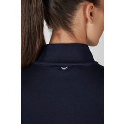 ESKADRON Zip Shirt Fleece – niebieski