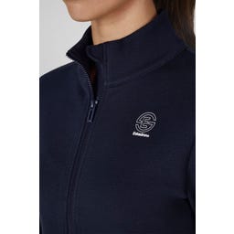 ESKADRON Zip Shirt Fleece – niebieski