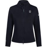 ESKADRON Zip-Shirt Fleece, blau