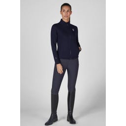 ESKADRON Zip Shirt Fleece – niebieski
