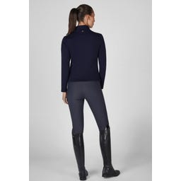 ESKADRON Zip Shirt Fleece – niebieski