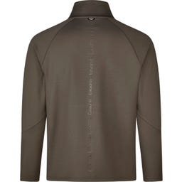 ESKADRON Zip Shirt Male – szarobrązowy