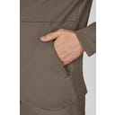 ESKADRON Zip Shirt Male – szarobrązowy