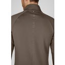 ESKADRON Zip Shirt Male – szarobrązowy