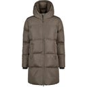 ESKADRON Parka Quilt – szarobrązowa